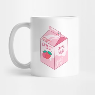 Kawaii Strawberry Milk Shake Mug